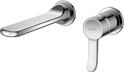 Immagine prodotto di Miscelatore per lavabo a parete senza scarico cromo