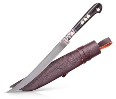 Produktbild von Usbekischer Messer – Pchak, 31,5 cm Kochmesser Handarbeit Küchenmesser