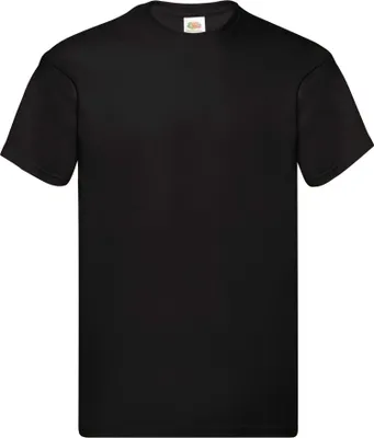 Produktbild von Fruit of the Loom - "Original" T-Shirt für Herren FK2910 (XL) (Schwarz)