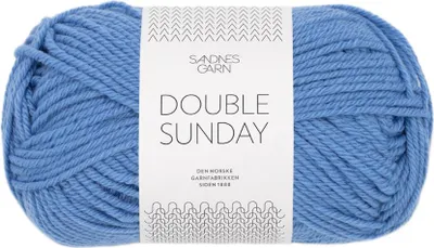 Produktbild von Sandnes Double Sunday 50g - 100% Wolle 6044 regatta bla