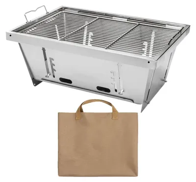 Produktbild von Kompakter BBQ Grill für das Kochen im Freien aus Edelstahl