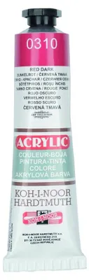Produktbild von Acrylfarbe 40 ml Tube - Dark Red / 0310 -