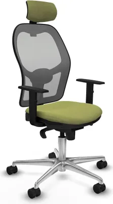 Produktbild von Bürostuhl mit Kopfstütze Piqueras y Crespo 1D086N2 grün
