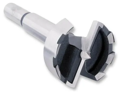 Productafbeelding van Wolfcraft GmbH 3316000, Boormachine, freesbit, rotatie met de klok mee, 2,2 cm, 90 mm, kunststof, multiplex, zacht hout