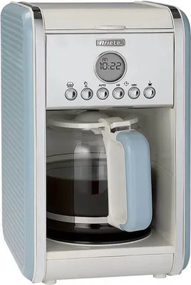 Obrázok produktu pre Ariete Vintage kávovar modrý, 12 šálok