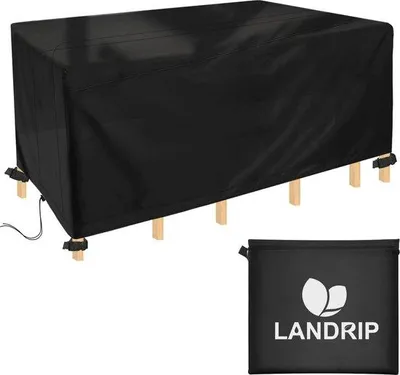 Produktbild von Famanu Abdeckhaube rechteckig wasserfest - Schutz für Terrassenmöbel 213 x 132 x 72 cm