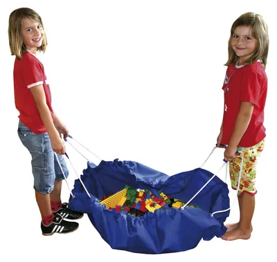 Produktbild von Spieldecke und Aufräumsack in einem 130 cm Durchmesser