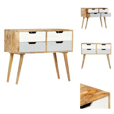 Produktbild von vidaXL Sideboard 85 x 40 x 71 cm Massivholz Mango - Sideboards