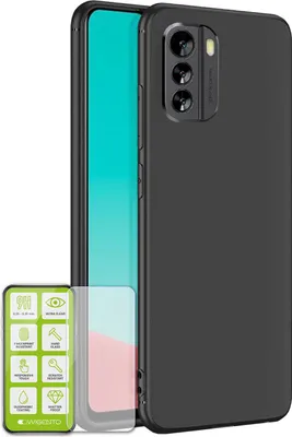 Obrázok produktu pre Pre Nokia G60 Silikónové puzdro + H9 Glass mobilný telefón puzdro TPU kryt ochrana