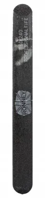 Image de RONNEY Professional : Lime à ongles PREMIUM, modèle 180/240, couleur noire, design simple