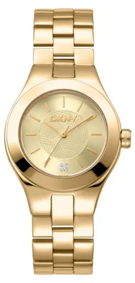 Produktbild von DKNY Damenuhr Quarzuhr gold onesize Damen 30 DK1L026M0015, DK1L026M0035