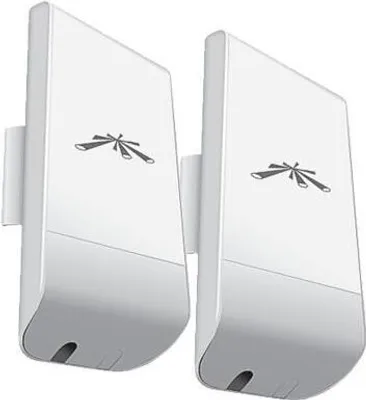 Immagine prodotto di 2 unità NanoStation Loco M2 AirMax, 2.4 GHz, sistema CPE, elevata portata