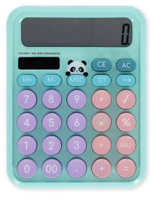 Produktbild von Legami Calculator-panda Taschenrechner Blau  Blau One Size