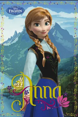 Produktbild von Frozen - Disney Anna - Poster Plakat - Größe 61x91,5 cm