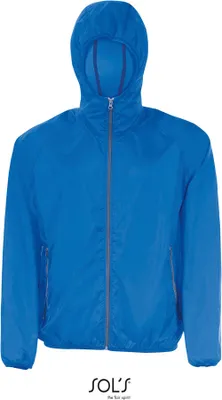 Immagine prodotto di SOLs 01169 | Giacca a vento unisex da spiaggia - Colore: Royal Blue/Navy - Taglia: XXL