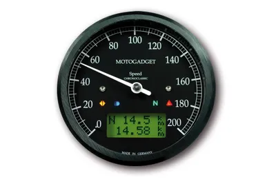 Produktbild von motogadget Tacho Chronoclassic Speedo, schwarz