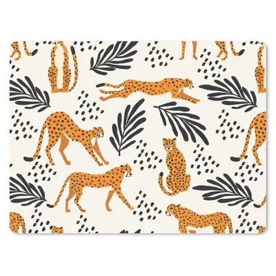 Produktbild von MuchoWow® Mauspad Mousepad Muster - Leopard 40x30 cm - Mousepads - Maus Mat - Pad - Mausunterlage - Anti Rutsch