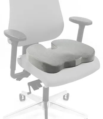 Obrázek produktu pro hjh OFFICE sedací polštář MEDISIT VIII Ortopedický polštář tkanina