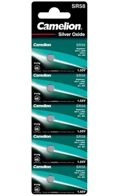 Produktbild von CAMELION Silber Oxid SR58W / G11 / 362 / BP5