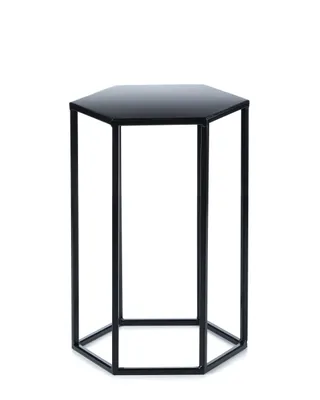 Zdjęcie produktu dla HowHomely stojak na kwiaty czarny 40 cm LOFT