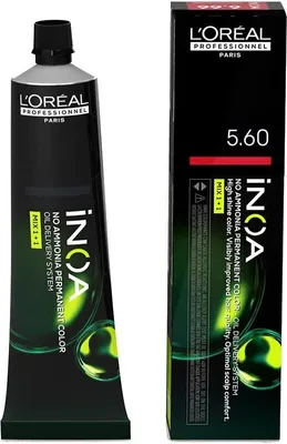 Obrázok produktu pre INOA permanentná farba bez amoniaku #5.60 60 gr