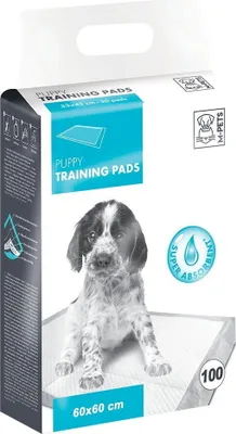 Zdjęcie produktu dla M-Pets Podkładki dla szczeniąt 60 × 60 cm 100 szt