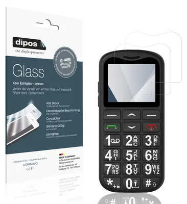Image de 2x Protection ecrán pour USHINING G181 Verre souple Film Protecteur 9H dipos