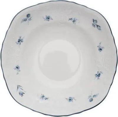 Produktbild von Thun 1794 Kompottschale, 19 cm, tschechisches Porzellan, Bernadotte, blaue Rosen, Thun