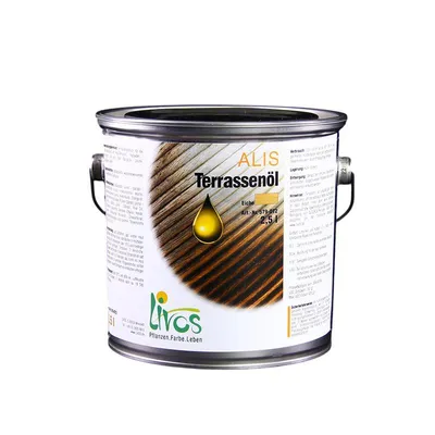 Produktbild von LIVOS Terrassenöl ALIS Nr.579 2,5l Kastanie