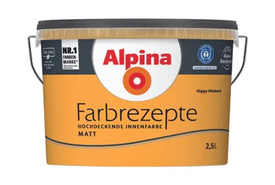 Produktbild von Alpina Farbrezepte Happy Weekend matt 2,5 Liter