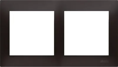 Image de Cadre double anthracite mat IP20/IP44 Simon 54 PremiumContact™ Simon DR2/48