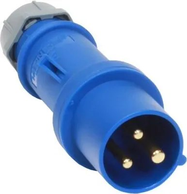 Produktbild von CEE-Stecker 16 A, IP44, 3-polig