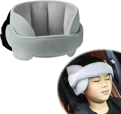 Produktbild von Kinderstoelhoofsteun verstellbar, weiches Kopfkissen, atmungsaktives Polyester Baumwolle, für Autos
