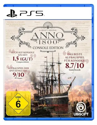 Zdjęcie produktu dla Ubisoft ANNO 1800 Console Edition, PlayStation 5, Powyżej 13 lat