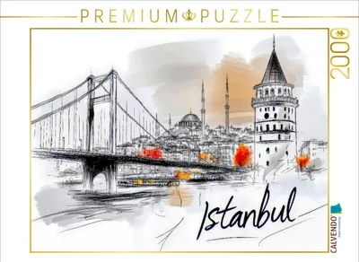 Produktbild von CALVENDO Puzzle Istanbul | 2000 Teile Lege-Größe 90x67cm Foto-Puzzle für glückliche Stunden