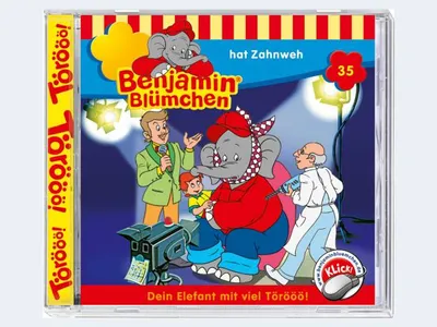 Produktbild von CD Benjamin Blümchen #35 hat Zahnweh