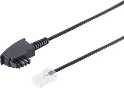 Image de 10m de câble téléphonique Câble DSL TAE F mâle vers RJ45 mâle Câble DSL VDSL Routeur