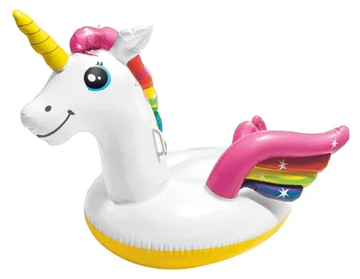 Image de Matelas flottant licorne XXL, 287 x 193 x 165 cm,