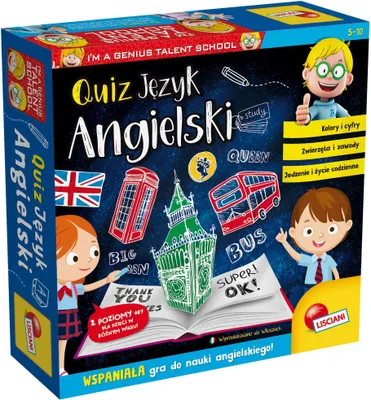 Immagine prodotto di Lisciani I'm a Genius Quiz Inglese 304-PL48892