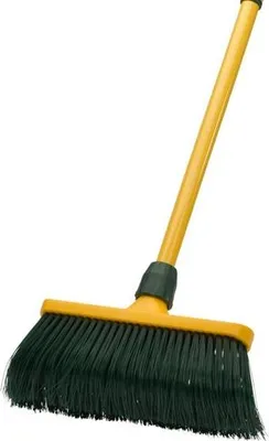 Image de Brosse de marque Outil de jardinage Balai télescopique à griffes Plastique Poils verts, extensible jusqu'à 130 cm
