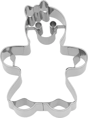 Produktbild von BIRKMANN Austechform Gingerwoman, 8 cm, Edelstahl, mit Innenprägung, 199354