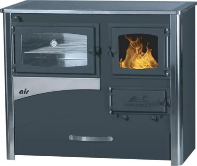 Obrázok produktu pre Festbrennstoffkocher Concept 2 Air 12kW INOX - pravý