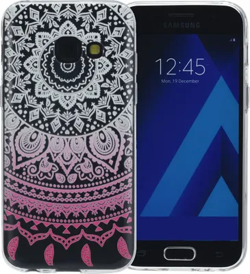 Produktbild von Henna Cover für Samsung Galaxy S7 Edge Case Schutz Hülle Silikon Sonne Weiß