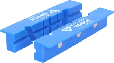 Obrázek produktu pro Brilliant Tools Svěrákové čelisti s drážkami, 2 ks, plastové