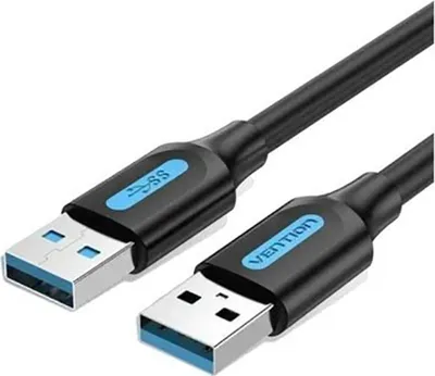 Zdjęcie produktu dla Vention CONBG, 1,5 m, USB A, USB A, USB 3.2 Gen 1 (3.1 Gen 1), 5 Gbit/s, Czarny