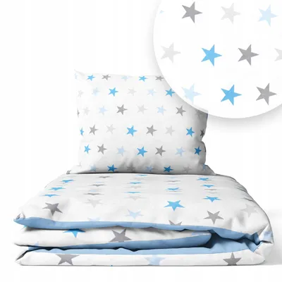 Produktbild von Kinderbettwäsche 100x135 Baumwolle Baby Bettwäsche Set 100x135 + 40x60 Kissenbezug Jungen & Mädchen Kleinkind Bettbezug
