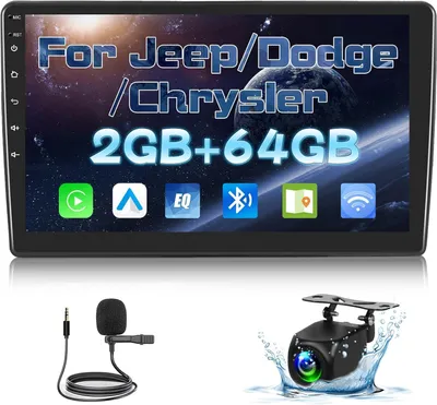 Obrázek produktu pro Autorádio - Multimediální systém - Android stereo - Navigační systém - 9palcová obrazovka