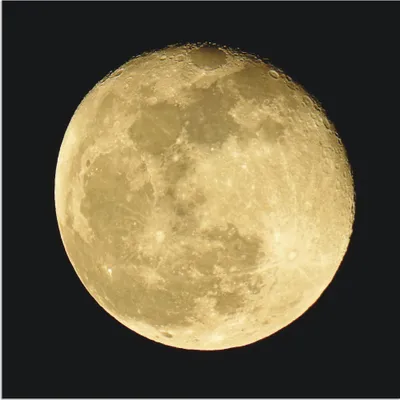 Produktbild von ARTland Wandbild Alu für Innen & Outdoor Mond Größe: 40x40 cm