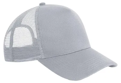 Produktbild von Beechfield - Trucker Cap Snapback für Herren/Damen Uni FK1208 (Einheitsgröße) (Hellgrau)
