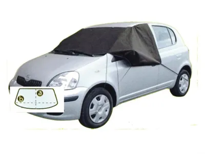 Produktbild von Auto Scheibenschutz Winterabdeckung Scheibenabdekung 110 bis 135 - 90 cm